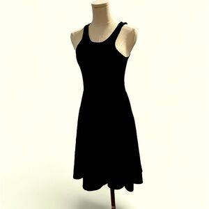 Angl Black A-line Mini Dress Size M.